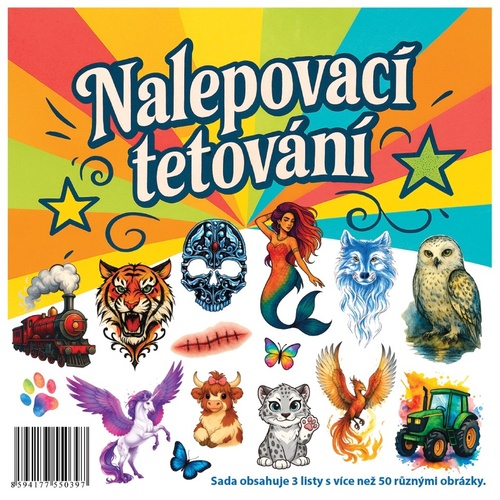 Nalepovac� tetov�n� 1 
