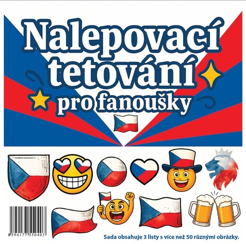 Nalepovac� tetov�n� pro fanou�ky