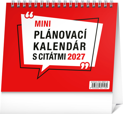 SK27 Mini pl�novac� kalend�r S cit�tmi