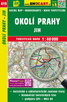 Okol� Prahy jih 1:40 000/419