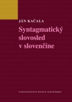 Syntagmatick� slovosled v sloven�ine
