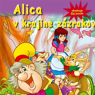 Alica v krajine z�zrakov-6x puzzle