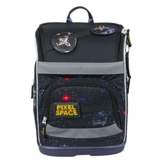�kolsk� aktovka Zippy Plus Pixel Space