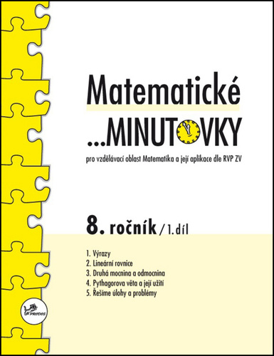 Matematick� minutovky 8. ro�n�k / 1. d�l