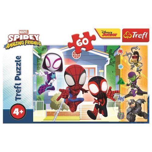 Puzzle Ve sv�t� Spideyho 60 d�lk�