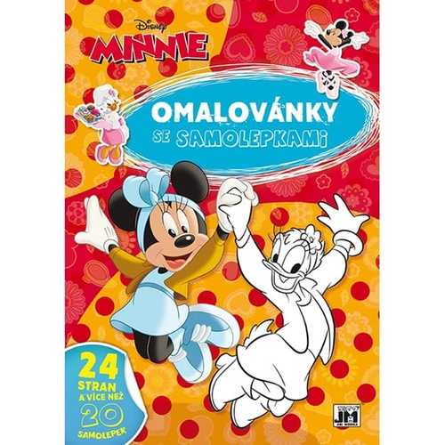 OM A4 se samolepkami Minnie