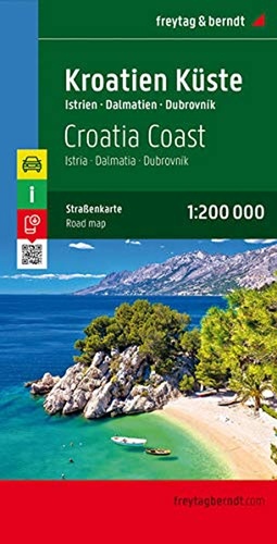 Automapa Chorvatsko pob�e�� 1:200 000