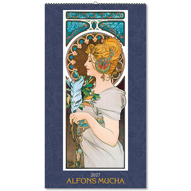 Alfons Mucha 2027 - n�stenn� kalend�r