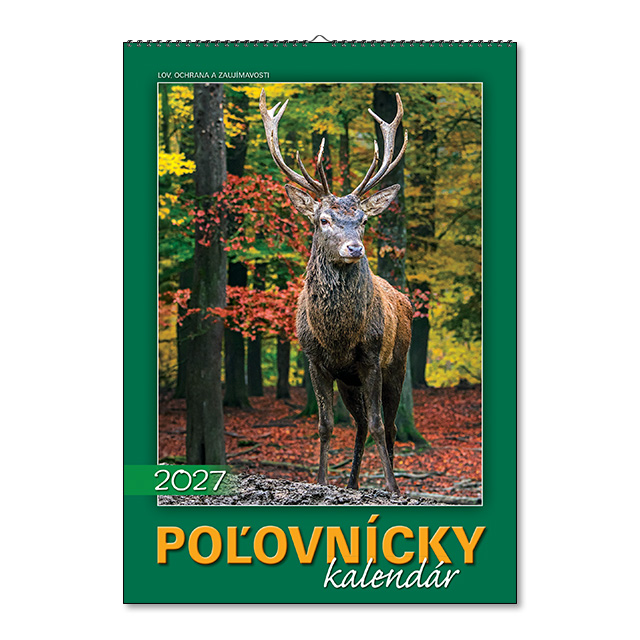 Po�ovn�cky kalend�r 2027 - n�stenn� kalend�r