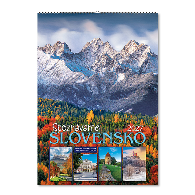 Spozn�vame Slovensko 2027 - n�stenn� kalend�r