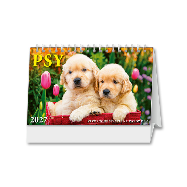 Psy 2027 - stolov� kalend�r