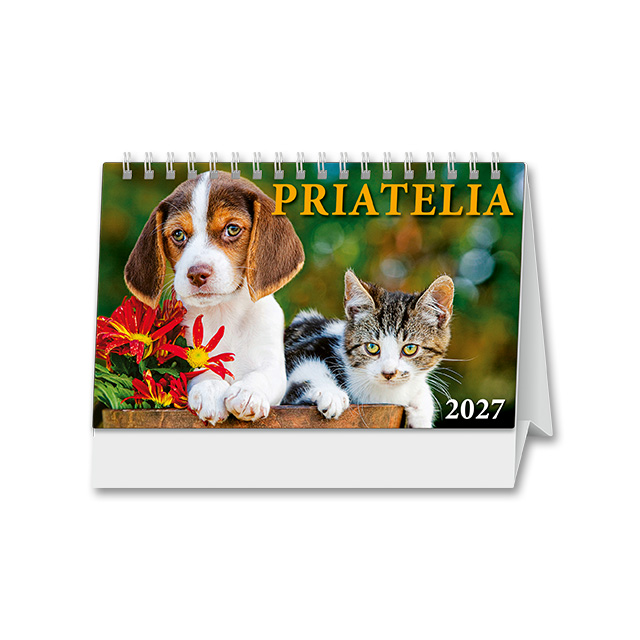 Priatelia 2027 - stolov� kalend�r