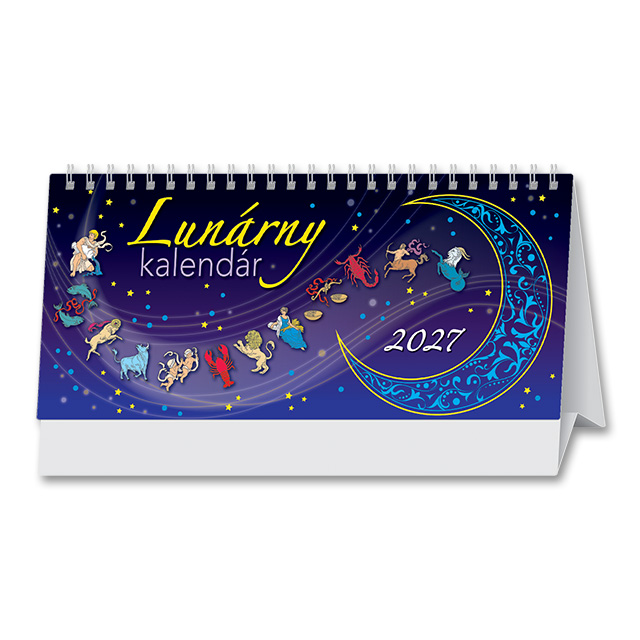 Lun�rny 2027 - stolov� kalend�r