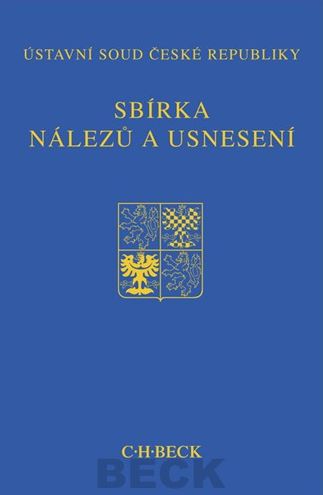 Sb�rka n�lez� a usnesen� �S �R, sv. 65 (bez CD)