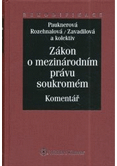 Z�kon o mezin�rodn�m pr�vu souk.Koment��