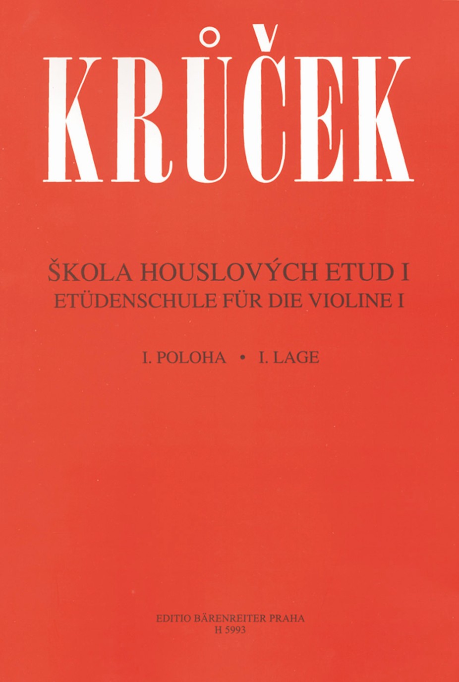 �kola houslov�ch etud I