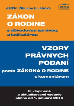 Z�kon o rodine s d�vodovou spr�vou, a judikat�rou