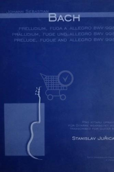 Preludium, fuga a allegro BWV 998