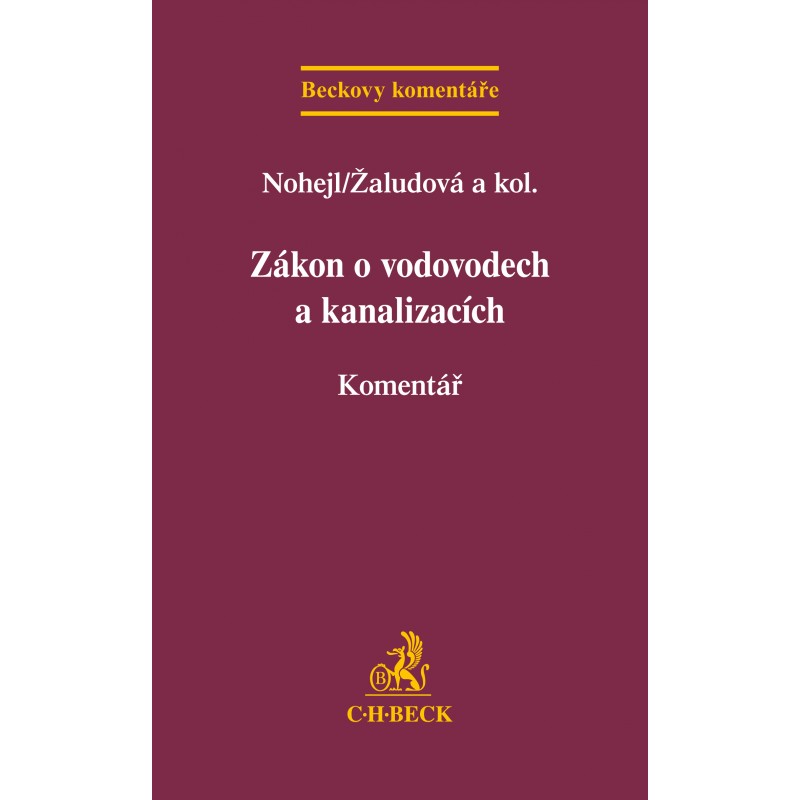Z�kon o vodovodech a kanalizac�ch BK34