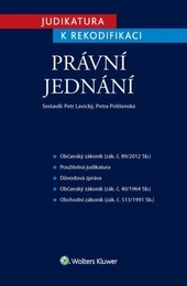 Judikatura k rekodifikaci Pr�vn� jedn�n�