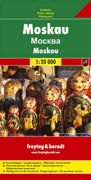 Pl�n m�sta Moskva 1:20 000
