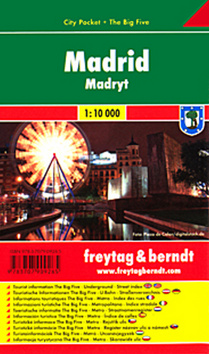 Pl�n m�sta Madrid 1:10 000
