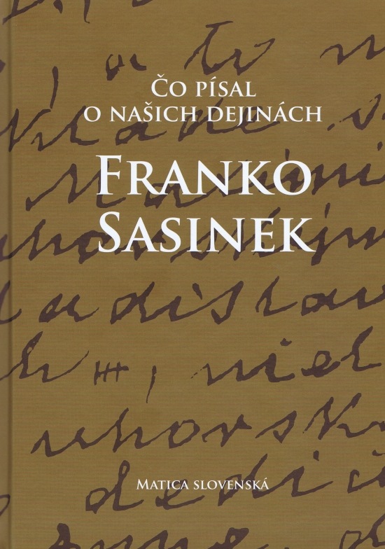 �o p�sal o na�ich dejin�ch Franko Sasinek