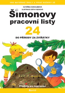 �imonovy pracovn� listy 24 - Do p��rody za zv���tky A4