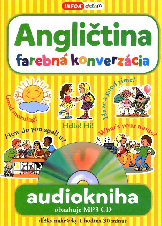 Audiokniha - Angli�tina - farebn� konverz�cia + MP3 CD (SK vydanie)