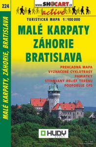 Mal� Karpaty, Z�horie, Bratislava 1:100 000