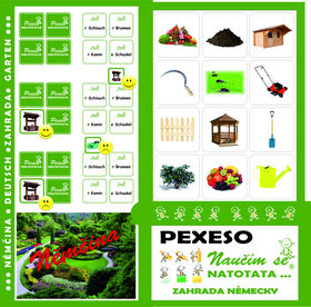 Pexeso Natotata Zahrada n�mecky