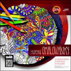 Hudebn� omalov�nky + 24 pastelek Koh-i-n