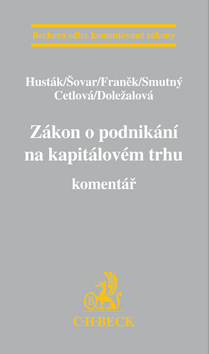 Z�kon o podnik�n� na kapit�lov�m trhu. Koment��