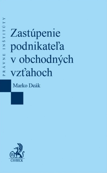 Zast�penie podnikate�a v obchodn�ch vz�ahoch