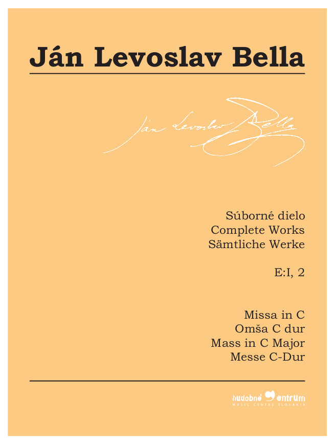 Missa in C (S�born� dielo, E:I, 2)