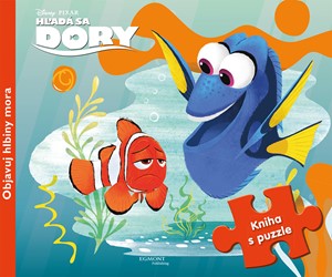 H�ad� sa Dory - Kniha s puzzle