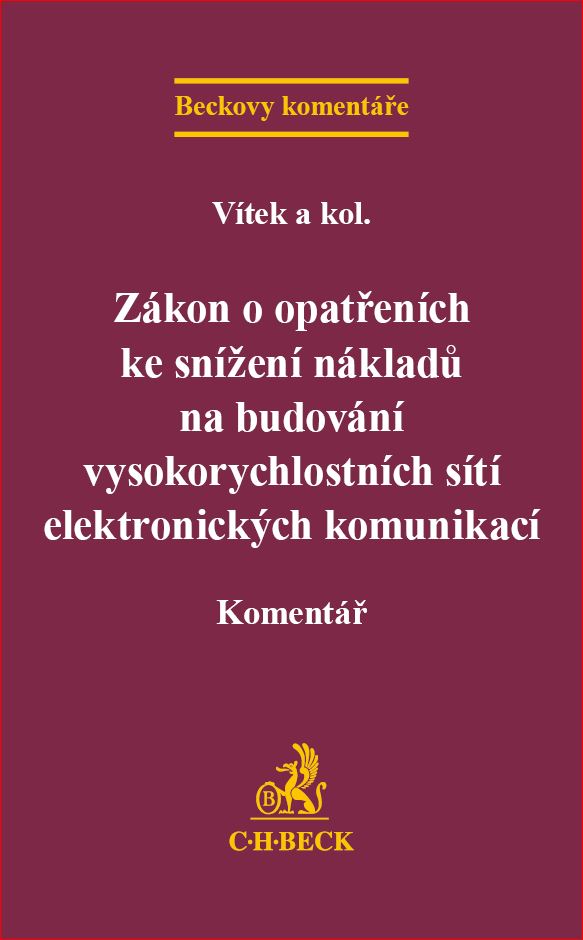 Z�kon o opat�en�ch ke sn�en� n�klad� na budov�n� vysokorychlostn�ch s�t� elektronick�ch komunikac�