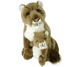 Ply� klasik Lvice s ml�d�tem 33 cm