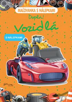 Ma�ovanka s n�lepkami Vozidl�