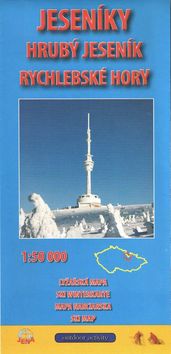 Jesen�ky 1:50 000 Zimn� ly�. mapa 2015