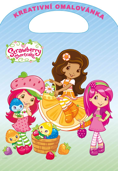 OM: Strawberry - omalov�nky A4