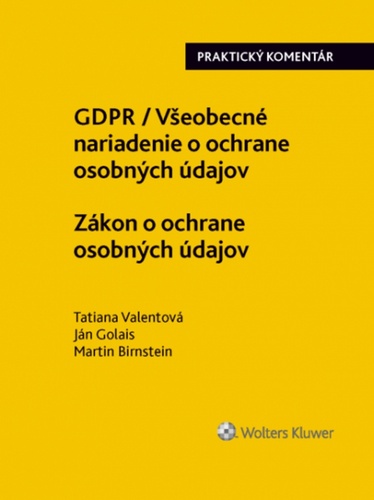GDPR Z�k. o ochrane os. �dajov