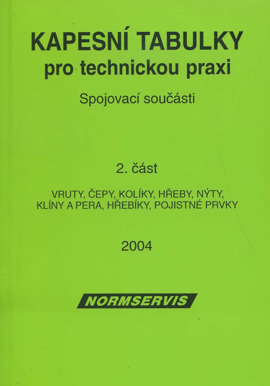 Kapesn� tabulky pro technickou praxi 2. ��st