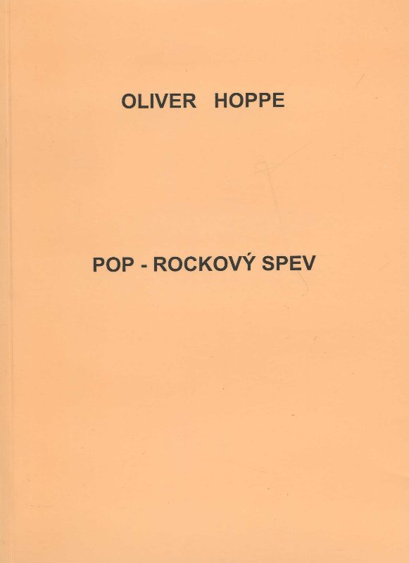 Pop - Rockov� spev