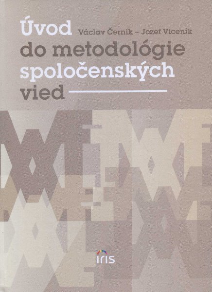 �vod do metodol�gie spolo�ensk�ch vied