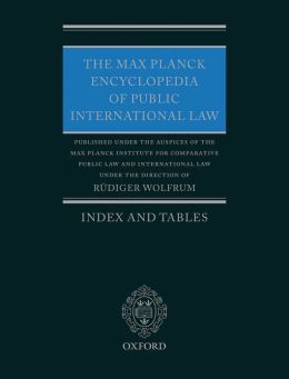 The Max Planck Encyclopedia of Public International Law