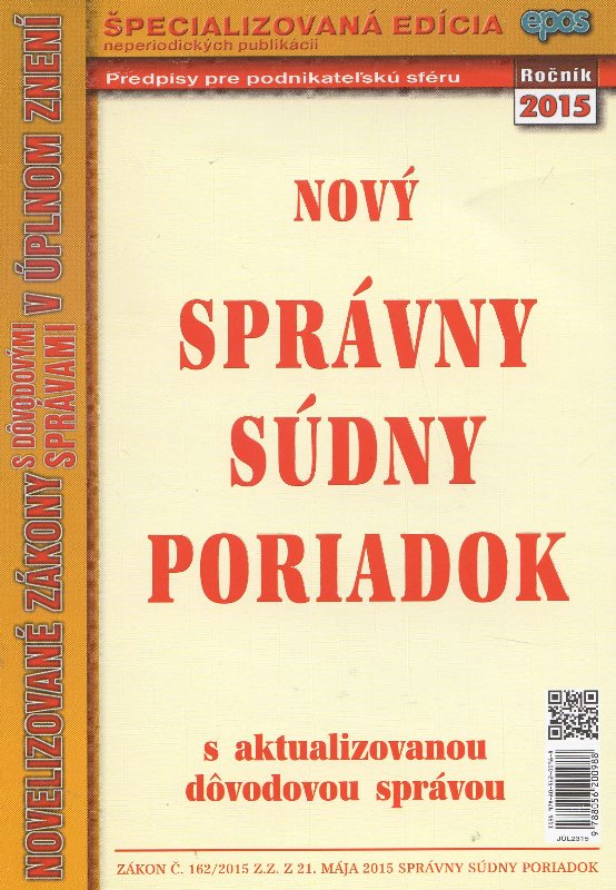 Nov� Spr�vny s�dny poriadok