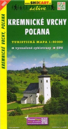 Kremnick� vrchy, Po�ana 1:50 000