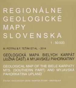 Geologick� mapa Bielych Karp�t 1:50 000