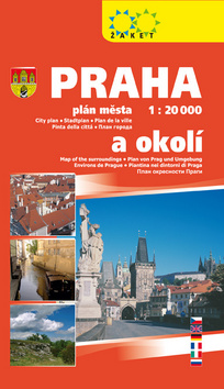 Praha a okol� 1:20T/1:190T 12.vyd.